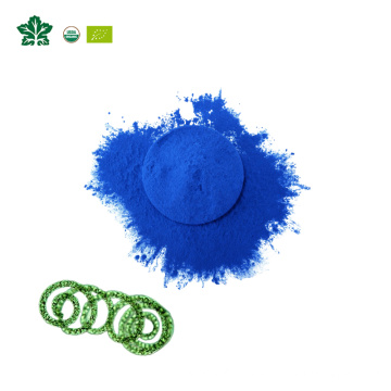 Non GMO Gluten Free Organic Blue Spirulina Powder for Smoothies and Protein Drinks